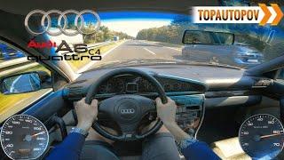 Audi A6 C4 2.6 V6 (110kW) |47| 4K TEST DRIVE POV - SOUND, ACCELERATION & DIRTY DRIFT?!TopAutoPOV