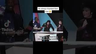 Michael Jackson Thanks God First Every Time He Receives An Award