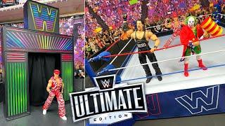 WWE ULTIMATE EDITION NEW GENERATION ARENA MATTEL CREATIONS DIESEL & DOINK FIGURE REVIEW!