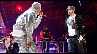 Eminem and LL COOL J Perform "Going Back To Cali" and "Rock The Bells" at Rock Hall Of Fame