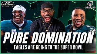Eagles Super Bowl Bound, Commanders Get Smoked 55-23 | Chalk It Up Sports
