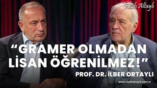 "Türkçe bilen insan bütün dilleri güzel konuşur" / Prof. Dr. İlber Ortaylı & Fatih Altaylı