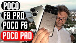 ПОЛНАЯ ДОМИНАЦИЯ ПРЕЗЕНТАЦИЯ POCO F6 / POCO F6 PRO / POCO PAD РОЗЫГРЫШ POCO F6 PRO