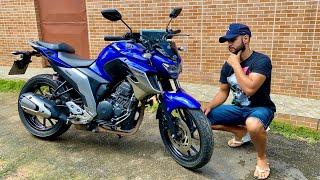 MINHAS PRIMEIRAS IMPRESSÕES - YAMAHA Fz25