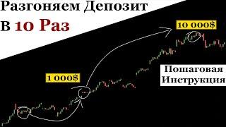 Быстрый Разгон Маленького Депозита в 10 раз. Единственный Рабочий Способ