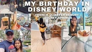 DISNEY WORLD BIRTHDAY VLOG | Travel Day, Resort Day, and Disney Springs | Part 1