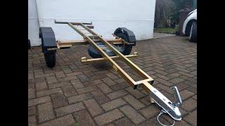Dave Cooper 250kg Collapsible Single Trailer Build