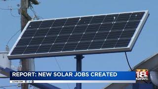 Report: New Solar Jobs Created