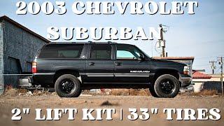 2003 Chevrolet Suburban 2" Lift Kit | Bilstein 5100 Shocks | Moog Coils | 285/75R16 Falken Rubitrek