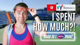 How much $$$ playing 2½ ITF tournaments cost me