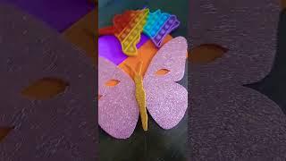 #easy #butterfly face mask #made #like #httpsyoutube #mitali #bansal #short #videos