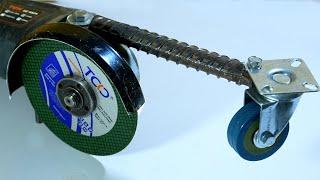 DIY angle grinder adapter that anyone can make