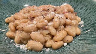 Episode #44: Creamy White Beans With Pecorino and Pancetta