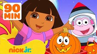 Dora the Explorer | Doces ou Travessuras com Dora, a Aventureira e Botas!  90 Minutos | Nick Jr.