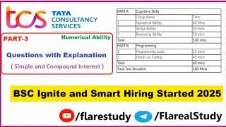 TCS NQT Numerical Ability Preparation Part 3 NQT Preparation |TCS Smart Hiring #nqt #placement #2025