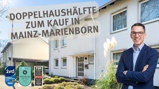  Top gepflegte Doppelhaushälfte mit schönem Garten zum Kauf in Mainz-Marienborn 