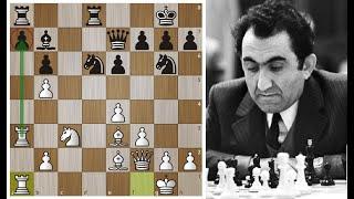 Лучшая партия Петросяна в матче со Спасским 1969 года! Шахматы.