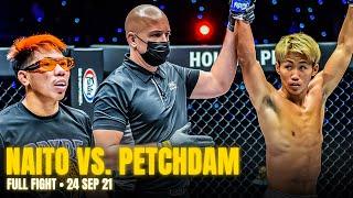 TOO CLOSE TO CALL  Petchdam vs. Taiki Naito | Muay Thai Full Fight