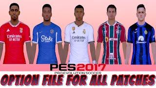 PES 2017 Option File 2024 | Summer for All Patch | TRANSFER UPDATE