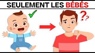 Seul Les Bébés Peuvent Répondre à Cette Question !