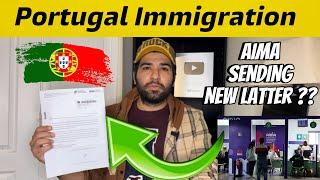 Portugal immigration update 2025 | AIMA Sending News Documents | New Falta ??