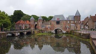 Walking in Rainy Amersfoort  | The Netherlands - 4K60