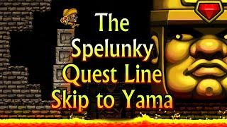 I Successfully Brought an Ankh to Yama in Spelunky HD