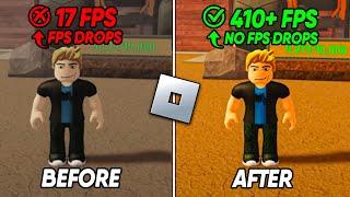 How to Get More FPS in Roblox - Fix LAG & 0 PING Best Settings (UPDATED)