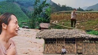 Full video: Floods swept away houses and 90 days to build a new house - 17-year-old single mother