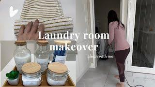 LAUNDRY ROOM MAKEOVER | ORGANISATION AND CLEANING MOTIVATION