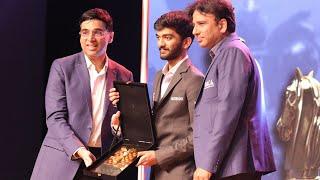 How the World Champion D. Gukesh was celebrated in Bangalore ft. Vishy Anand