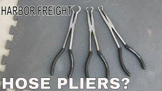 Harbor Freight Hose Pliers for DIY RV Onan Generator service