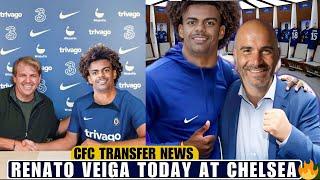 FIRST DAY! Renato Veiga Is A BlueWELCOME TO CHELSEA VEIGA! Chelsea News Now.