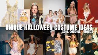 UNIQUE HALLOWEEN COSTUME IDEAS  *last minute* solo, best friend, couple & group costume ideas 2024