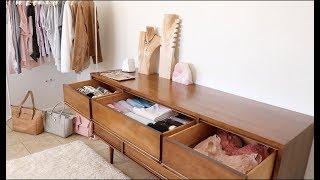 Fall Declutter Begins: Wardrobe & Dresser Organization