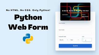 Create a Credit Card Generator With Only Python (No HTML/CSS)