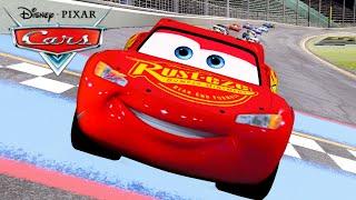 Cars (2006) Opening Race Scene | Cars Movie Remake | BeamNG.drive