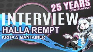 25th Anniversary INTERVIEW : Krita´s mantainer, HALLA REMPT