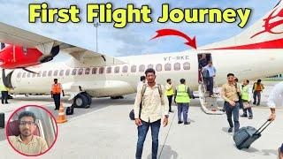 first flight  how to travel in flight first time | first flight Journey| flight me kaise yatra kare