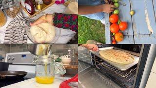 Making Ghee | Afghani Naan | Fresh Veggies from the Garden | Tests and Trials in Life