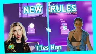 Tiles Hop New Rules OLD VS NEW Stage Gameplay. V Gamer!