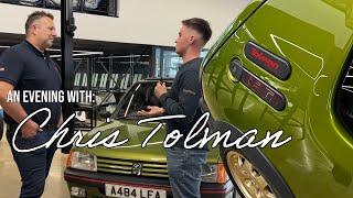 An evening with Chris Tolman (205 GTI 'Tolman edition')