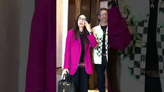 KARISHMA KAPOOR SPOTTED AT MANISH MALHOTRA HOUSE FOR PARTY POST FILM RRKPK SCREENING