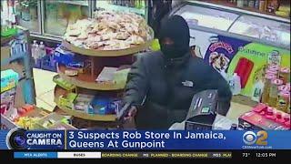 Armed robbery caught on camera in Queens