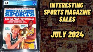 Interesting Sports Magazine Sales - July 2024