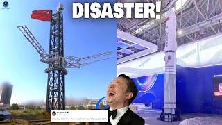 Disaster! China Lost Billions of Dollars on COPY SpaceX’s Starship Catching But FAILED...REPLAY#15