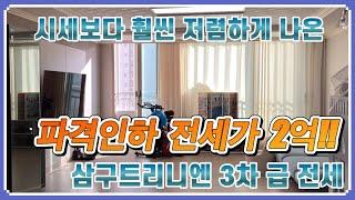 1553 [급전세/가격인하] 포항 살기좋은 아파트 삼구트리니엔 3차 급 전세! 전세가 2억 파격인하 -@강산부동산TV