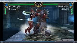 Soul Calibur BR Astaroth tech trap combo