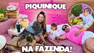 FIZEMOS UM PIQUINIQUE NA FAZENDA PARA O DIA DAS MÃES!!!