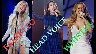 Female Singers - Falsetto, Head Voice & Whistle High notes